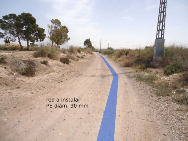 Se adjudican las obras de instalación de una tubería de distribución de agua potable junto a la rambla de La Santa, en el barrio Tirol Camilleri