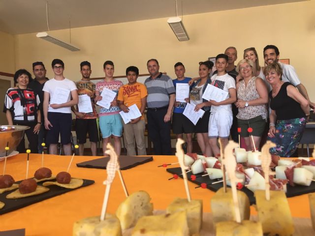 Se clausura el curso 2015/2016 del Aula Ocupacional
