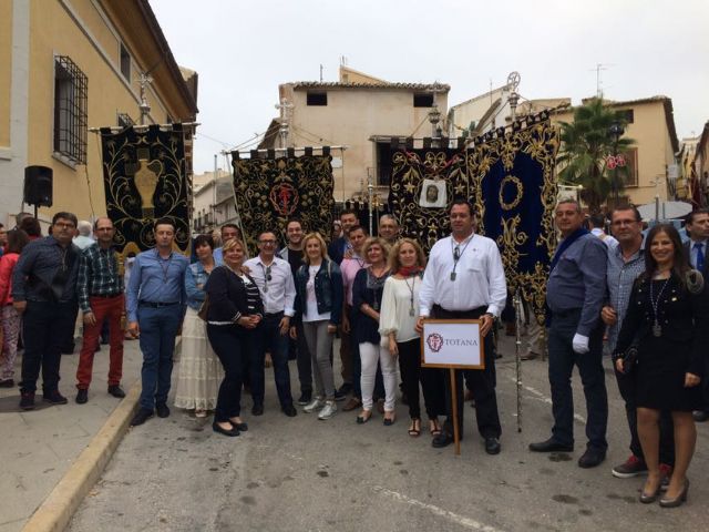 La Semana Santa de Totana presente en el XV encuentro de hdades. y cofradías en Caravaca de la Cruz