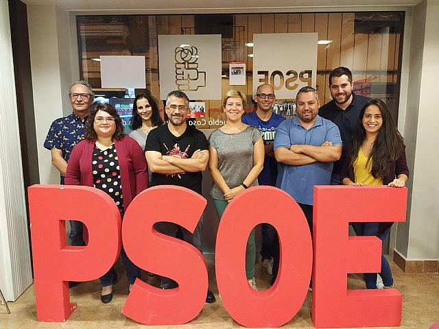 El PSOE de Totana presenta a su Comisión Gestora Municipal en aras de seguir trabajando por Totana y el socialismo