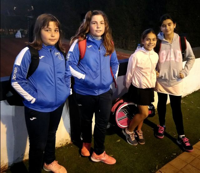 5° jornada de liga interescuelas donde el Club de tenis Kuore consigue la victoria por un claro 15/4 al Olimpic Club de Murcia