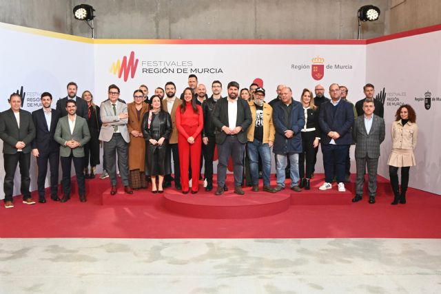 La Comunidad aumenta hasta los 3,4 millones su apoyo a los eventos de la marca Festivales Región de Murcia