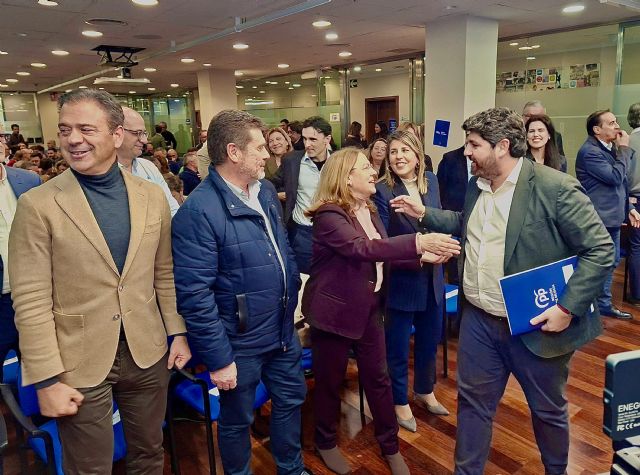 El PP destaca las políticas de López Miras que han situado a la Región de Murcia a la cabeza del empleo y del crecimiento económico