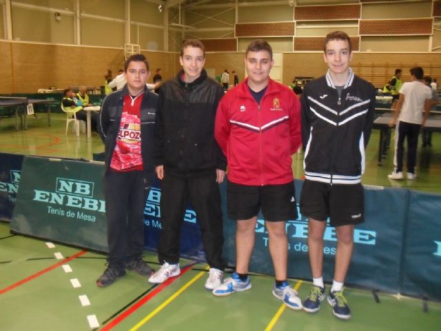 El IES 'Juan de la Cierva' participó en la Jornada Zona Sur de Tenis de Mesa de Deporte Escolar