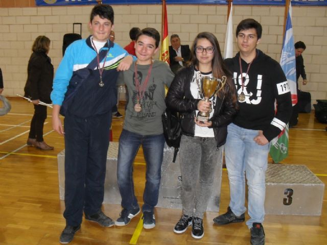El IES 'Juan de la Cierva' de Totana consigue el segundo puesto en la Final Regional de Ajedrez de Deporte Escolar