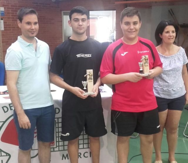 Tenis de mesa. Resultados top 8 autonómico