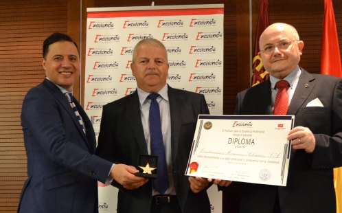 Construcciones Hermanos Palomares recibe la “Estrella de Oro” al Mérito Profesional, por su trayectoria, compromiso y profesionalidad