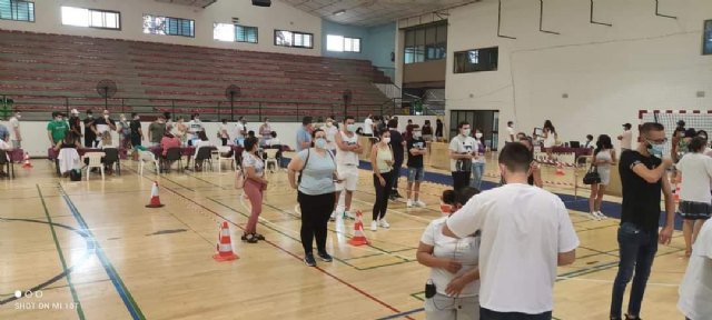 Previsión de vacunaciones Covid-19 en Totana para mañana jueves 19 de agosto