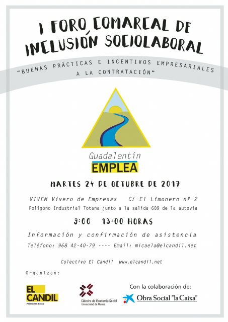 I Foro Comarcal de Inclusión Sociolaboral: Buenas Prácticas e Incentivos Empresariales a la Contratación
