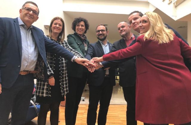 El alcalde de Totana participa en el encuentro de alcaldes de municipios del Guadalentín, organizado por Ceclor