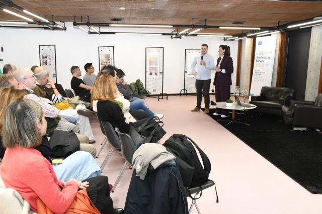 El Colegio de Arquitectos de Murcia acoge la exposición LIFE BauhAsing Europe organizada por Eurovértice para explicar este proyecto europeo desarrollado en la Región