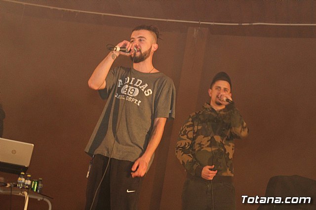 La segunda edición del 'Grada Azul Rap&Reggae Festival' se celebró el pasado sábado en el auditorio del Parque Municipal con gran éxito