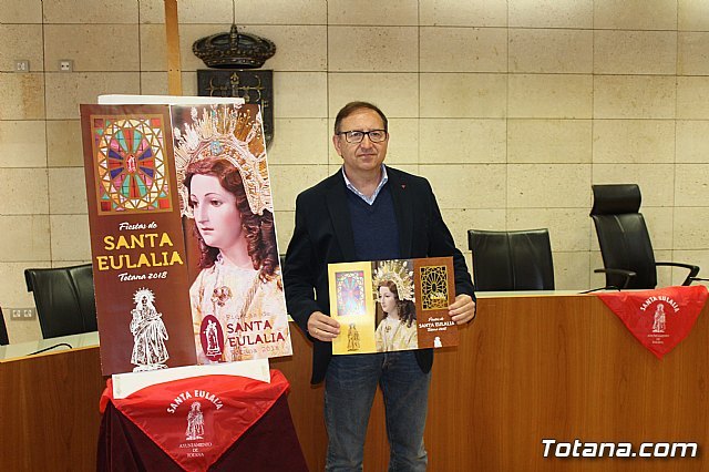 Se presenta el programa de las fiestas patronales de Santa Eulalia´2018