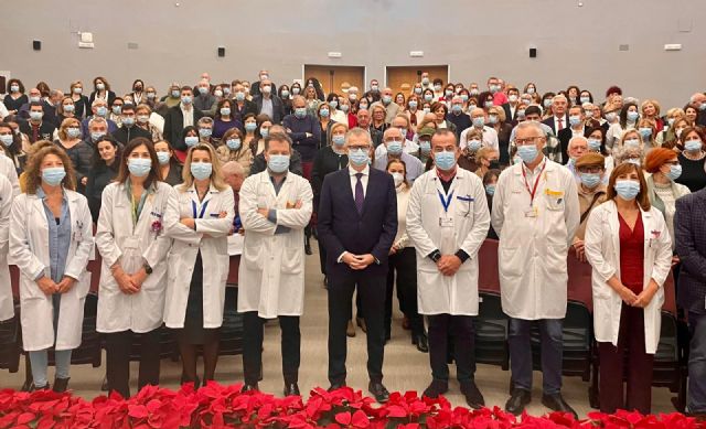 Salud rinde homenaje a los 155 profesionales del área de salud Murcia-Oeste que se jubilan este a&ntilde;o