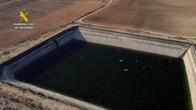 La Guardia Civil detecta más de 900 infraestructuras ilegales de extracción y acumulación de agua