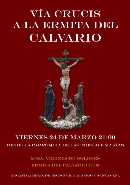 La Hermandad de Jesús en el Calvario celebra este viernes su tradicional Vía Crucis