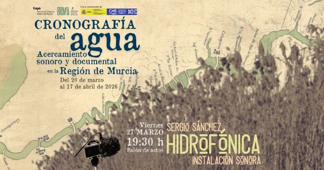 La Biblioteca Regional alberga una exposición documental y sonora sobre el agua