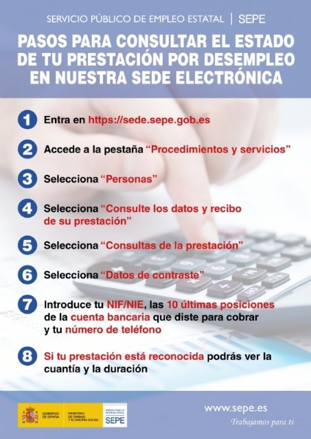 Qué debes hacer para conocer en qué estado está tu solicitud de prestación por desempleo