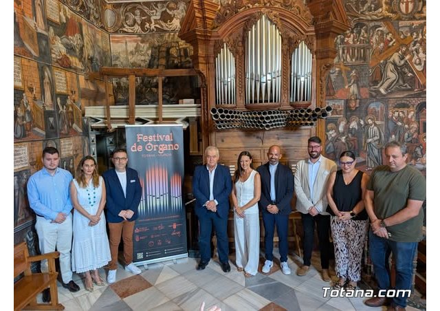 El Santuario de La Santa acoge el primer Festival de Órgano de Totana