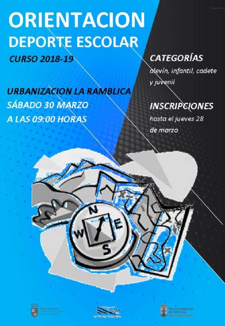 La Jornada de Orienación de Deporte Escolar tendrá lugar el 30 de marzo en la urbanización 'La Ramblica'