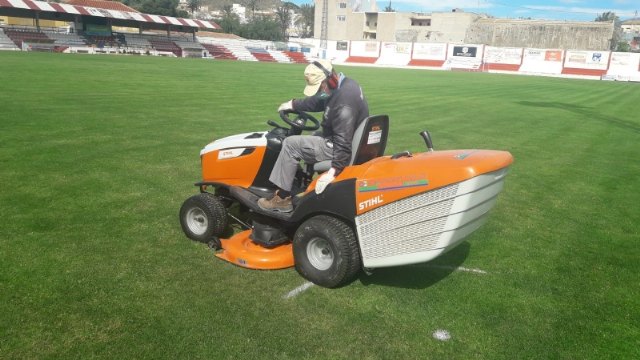Deportes efectúa diversos trabajos de mantenimiento y gestión interna en las instalaciones deportivas del municipio coincidiendo con la suspensión de los servicios