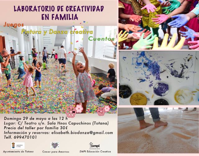 Laboratorio de Creatividad en Familia