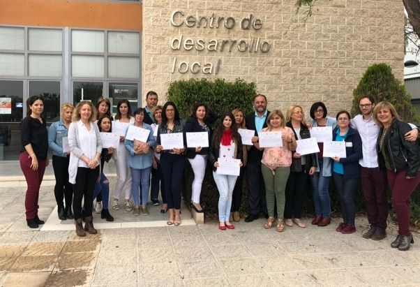 Autoridades municipales dan por finalizado el Programa Mixto de Empleo y Formación de Atención Sociosanitaria a Personas Dependientes en Instituciones Sociales