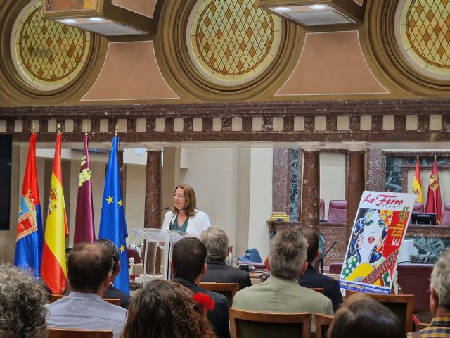 La Asamblea Regional acoge la presentación de 45º Festival Internacional de Cante Flamenco de Lo Ferro