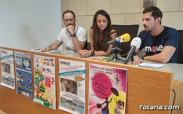 Se presenta el programa de actividades deportivas de verano del Centro Deportivo 'MOVE'