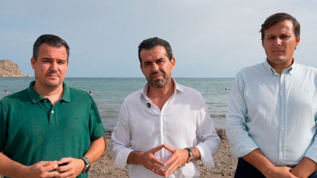 VOX llevará a la Asamblea una iniciativa para permitir la retirada de la posidonia en las playas de la Región