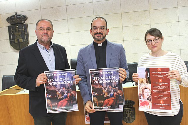 La Fundación 'La Santa' organiza un ciclo de ponencias para conmemorar el 375 aniversario del Patronazgo de Santa Eulalia en Totana