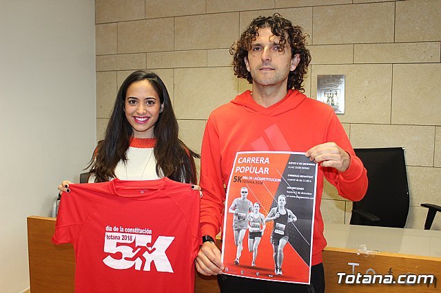 Presentan la Carrera Popular 5K Día de la Constitución 2018