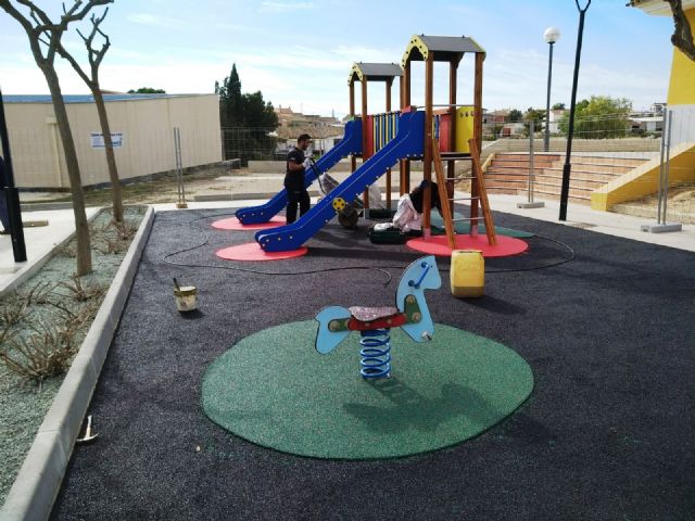 Rehabilitan de forma integral el Jardín de Las Vertientes el Aljibe de Los López, en la pedanía de El Paretón-Cantareros