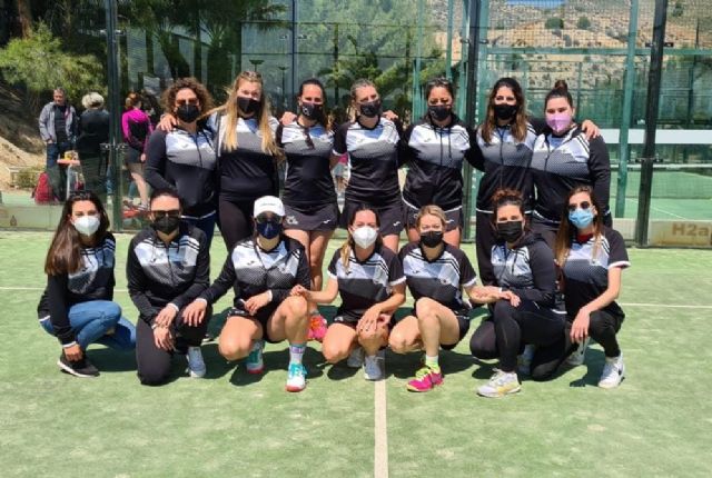 Resultados de los equipos de pádel del Club de Tenis Totana