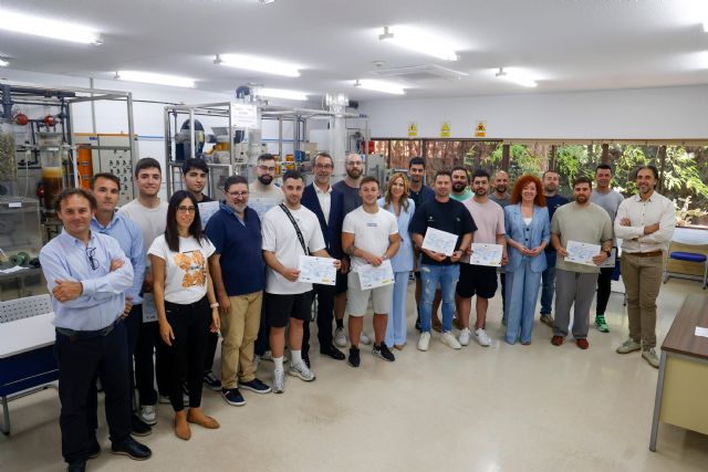 El SEF forma a 18 nuevos operadores de planta química para impulsar el empleo industrial