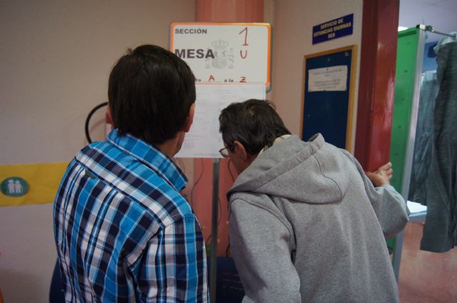 Un total de 81 ciudadanos más tienen derecho a voto en las elecciones generales de este domingo en Totana respecto a la anterior convocatoria del 20-D