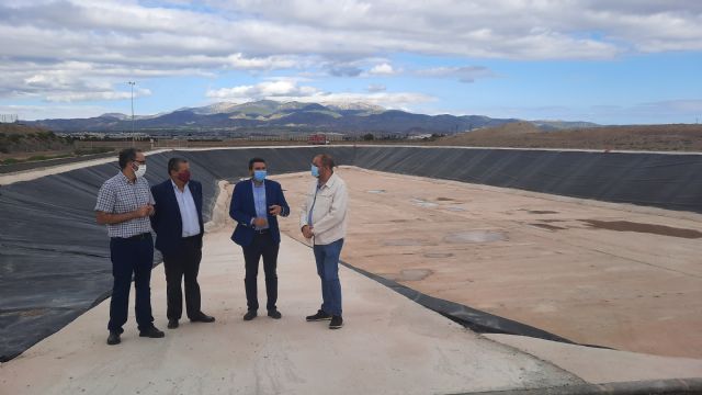 Concluye la construcción del tanque de tormentas y laminación de caudales de Totana