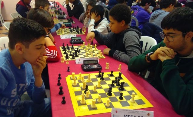 Totana acogió la Final Regional de Ajedrez de Deporte Escolar