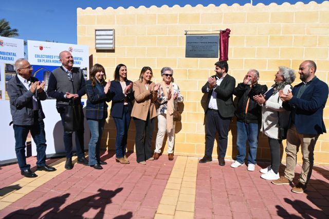 Inaugurado en Playa Honda un tanque de tormentas con 5,6 millones de inversión para contener la entrada de agua dulce en el Mar Menor