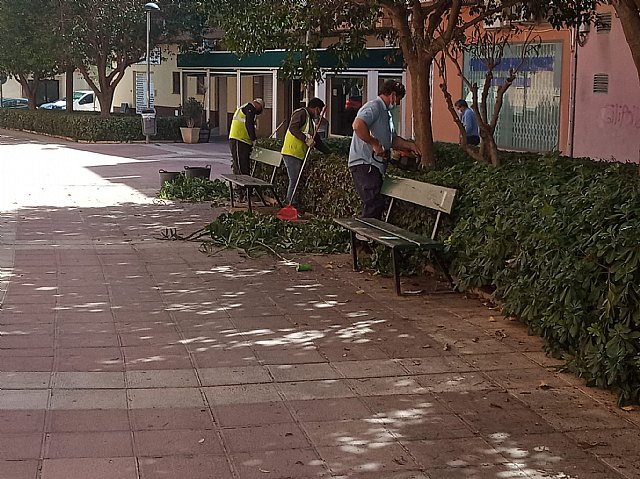 Brigada municipal: trabajos del 23 de marzo