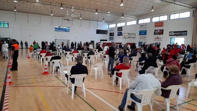 Salud Pública anuncia la vacunación de las personas mayores de 70 años en la ciudad de Lorca durante la próxima semana