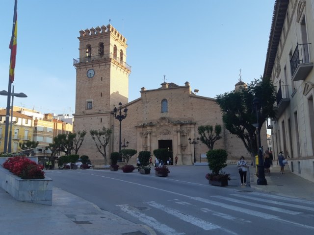 Mañana arranca la peatonalización de 14 calles y plazas de Totana durante 12 horas seguidas para habilitar espacios de paseo y recreo a los ciudadanos