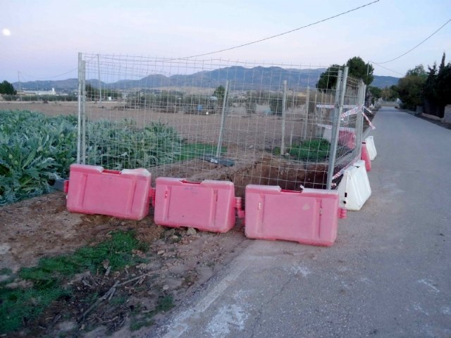 Amplían el plazo para ejecutar el contrato de las obras de mejora en el rendimiento de la red de agua en La Ñorica
