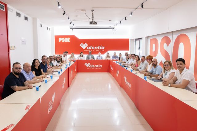La Ejecutiva del PSRM-PSOE aprueba por unanimidad celebrar las primarias para la Presidencia de la Región de Murcia el próximo mes de julio