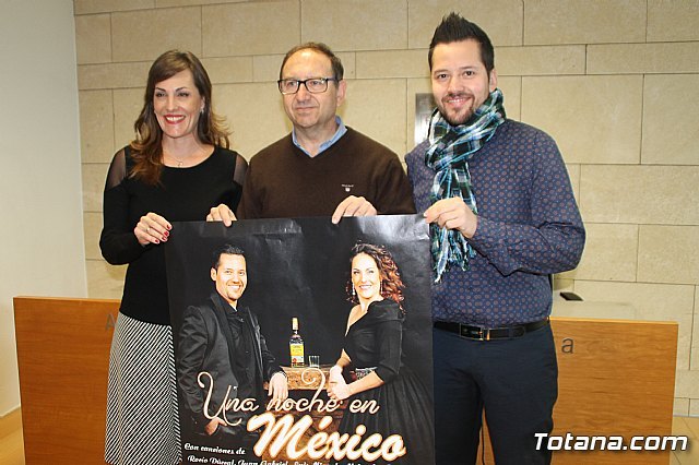 El espectáculo musical de rancheras 'Una noche en México' se celebrará el viernes 8 de diciembre en el Centro Sociocultural 'La Cárcel'