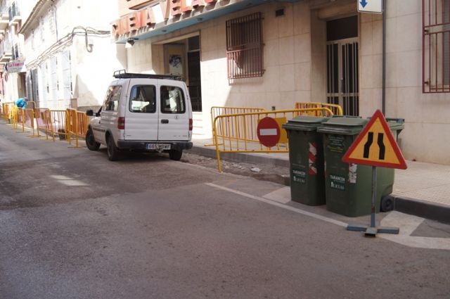 Continúan a buen ritmo las obras de adecuación de la avenida Santa Eulalia