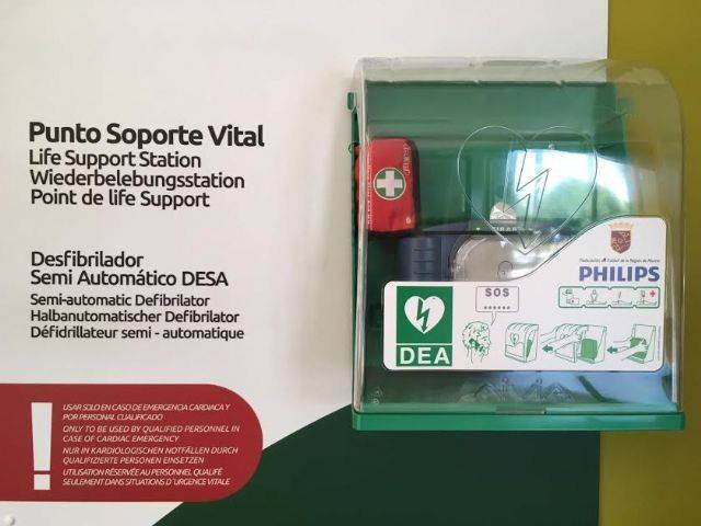 Denuncian el robo del desfibrilador instalado en la Sala Escolar