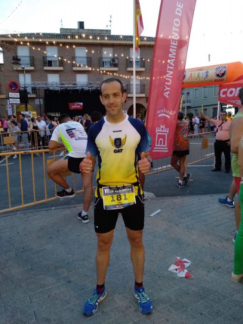 Edu Lucas hizo doblete esta pasada semana participando en dos pruebas del circuito de carreras 'Corre por Murcia'