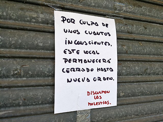 VOX Totana muestra su repulsa por la situación del municipio y exige test masivos y el control de viajeros extranjeros