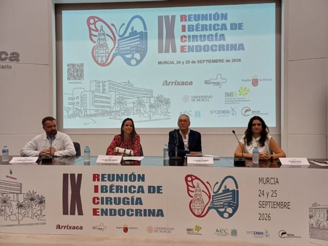 El hospital Virgen de la Arrixaca congrega a especialistas de España y Portugal en la Reunión Ibérica de Cirugía Endocrina